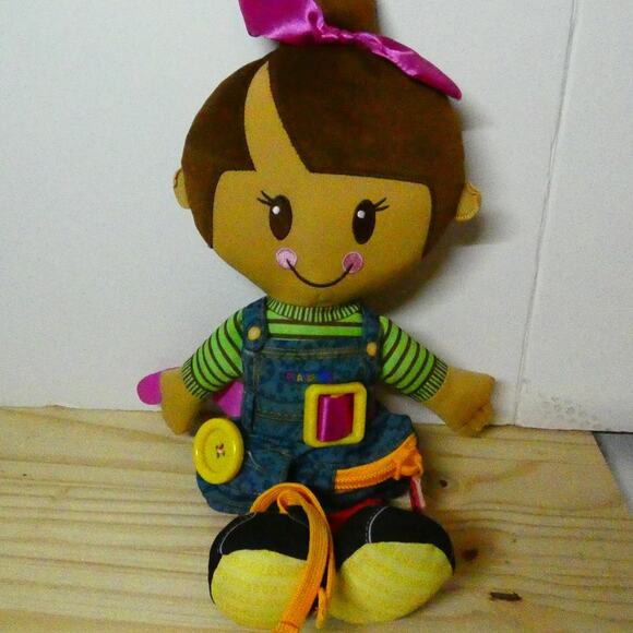 Playschool Dressy Kids Activity Doll 17" Teaching Educational - Picture 1 of 5